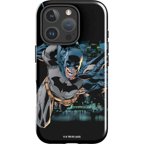 DC Comics Batman All Star Batman & Robin, The Boy Wonder Action Pose Art BY Jim Lee iPhone 16 Pro Impact Case